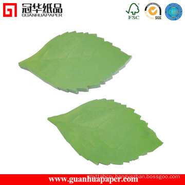 3X3 Leaf Shaped Sticky Notes Good Quality Sticky Notes